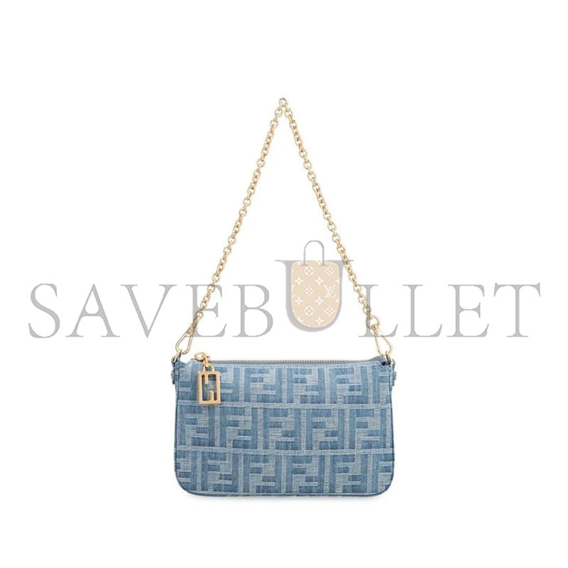 FENDI BAGUETTE CLUTCH 8BS073AS3FF1PLM (20*12*3cm)